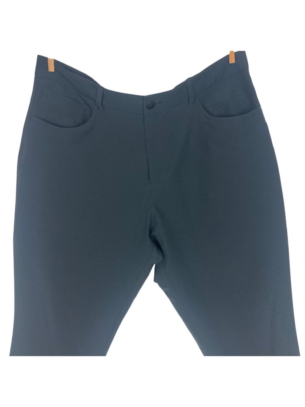 Panama Jack Pants Men 40X30 Black Tech Chino Golf Commuter Office Travel